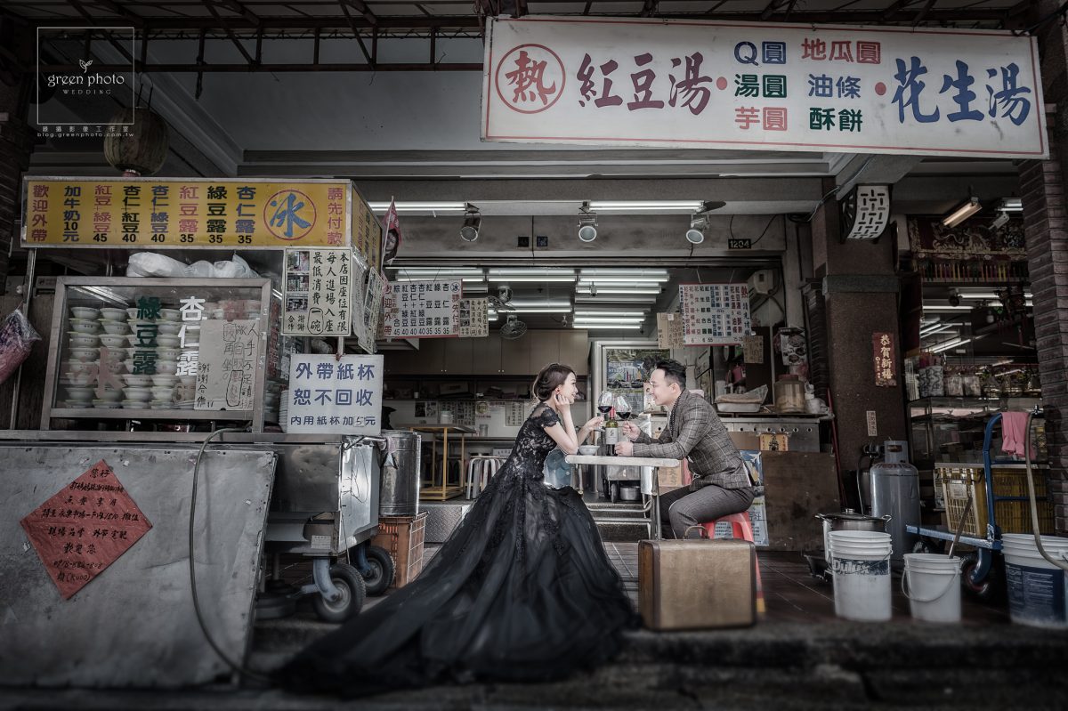 迪化街婚紗，台灣婚紗，綠攝影像，武少