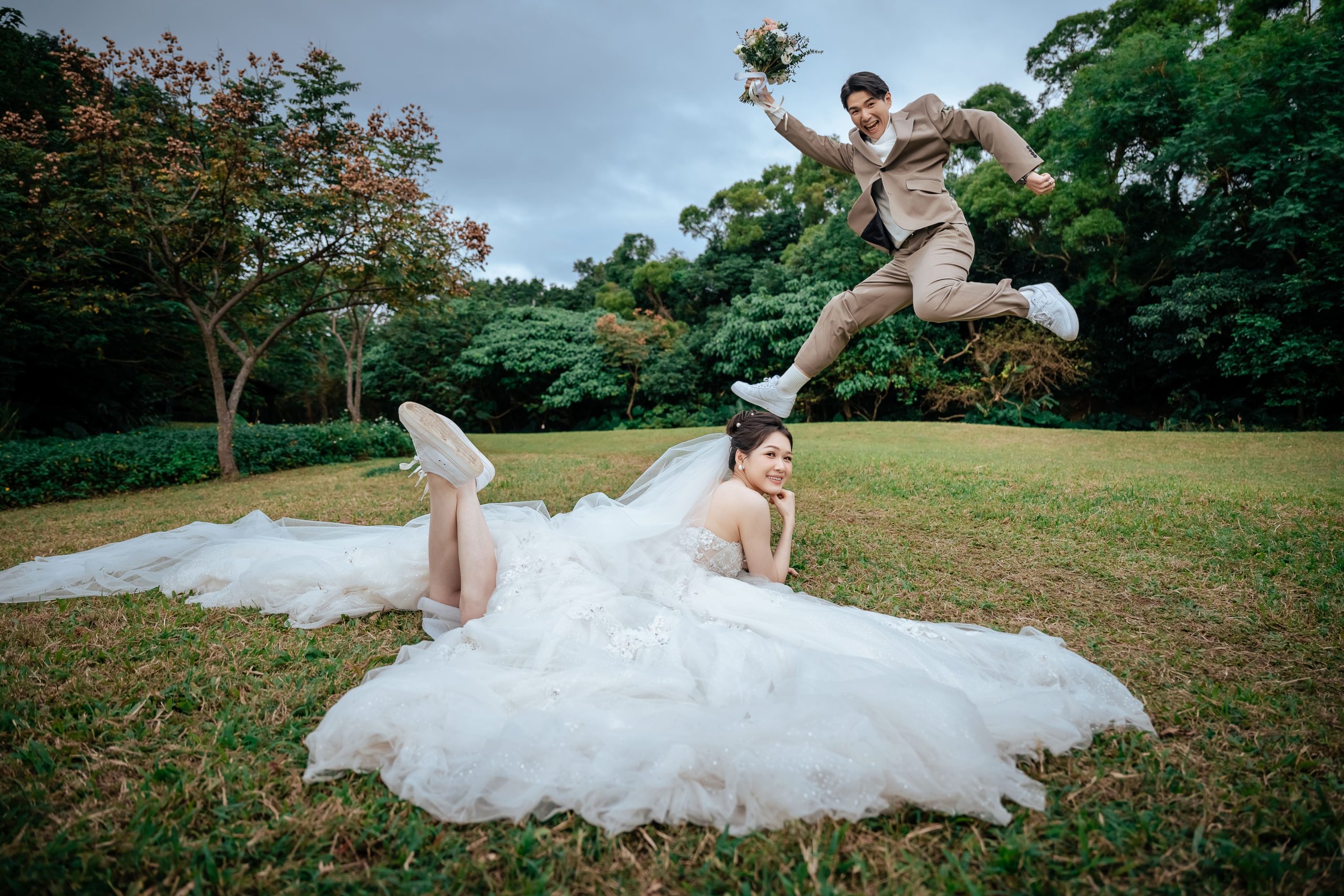 俏皮婚紗照風格