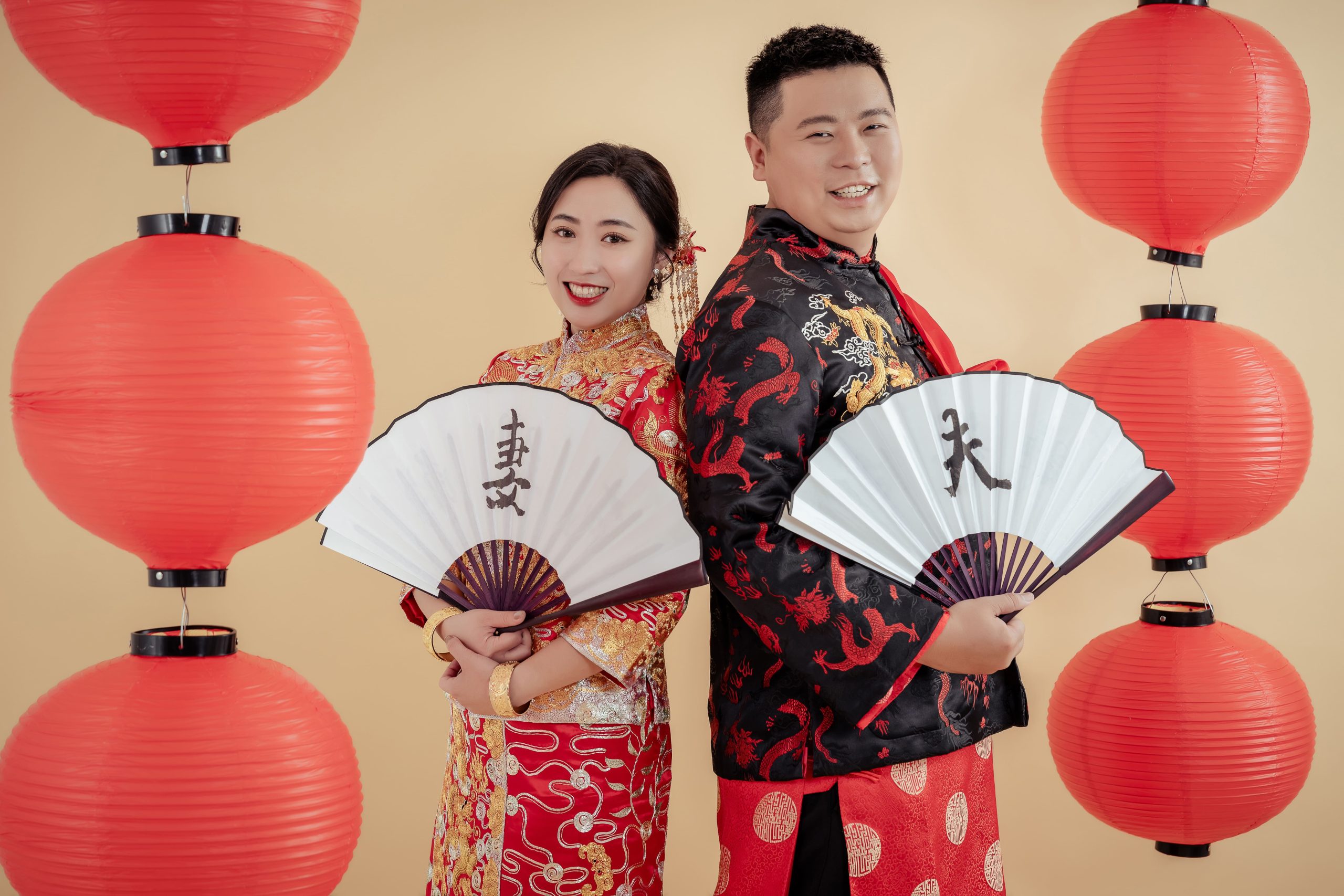 中式婚紗照風格