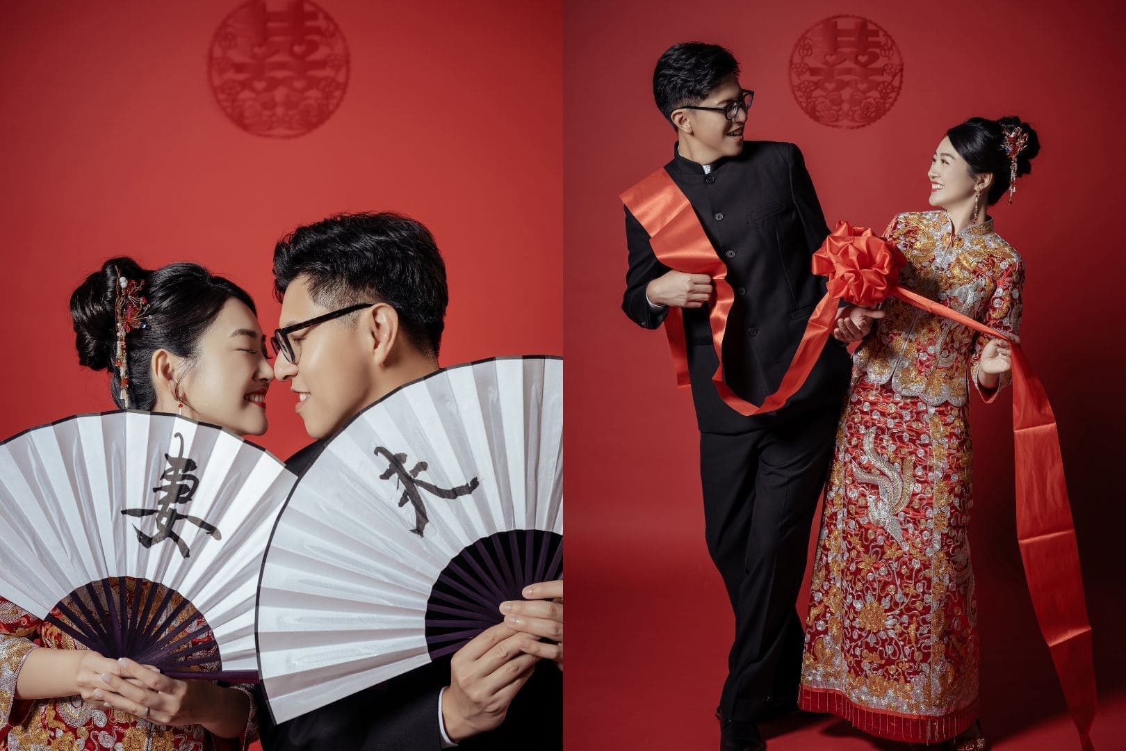 中式婚紗照風格