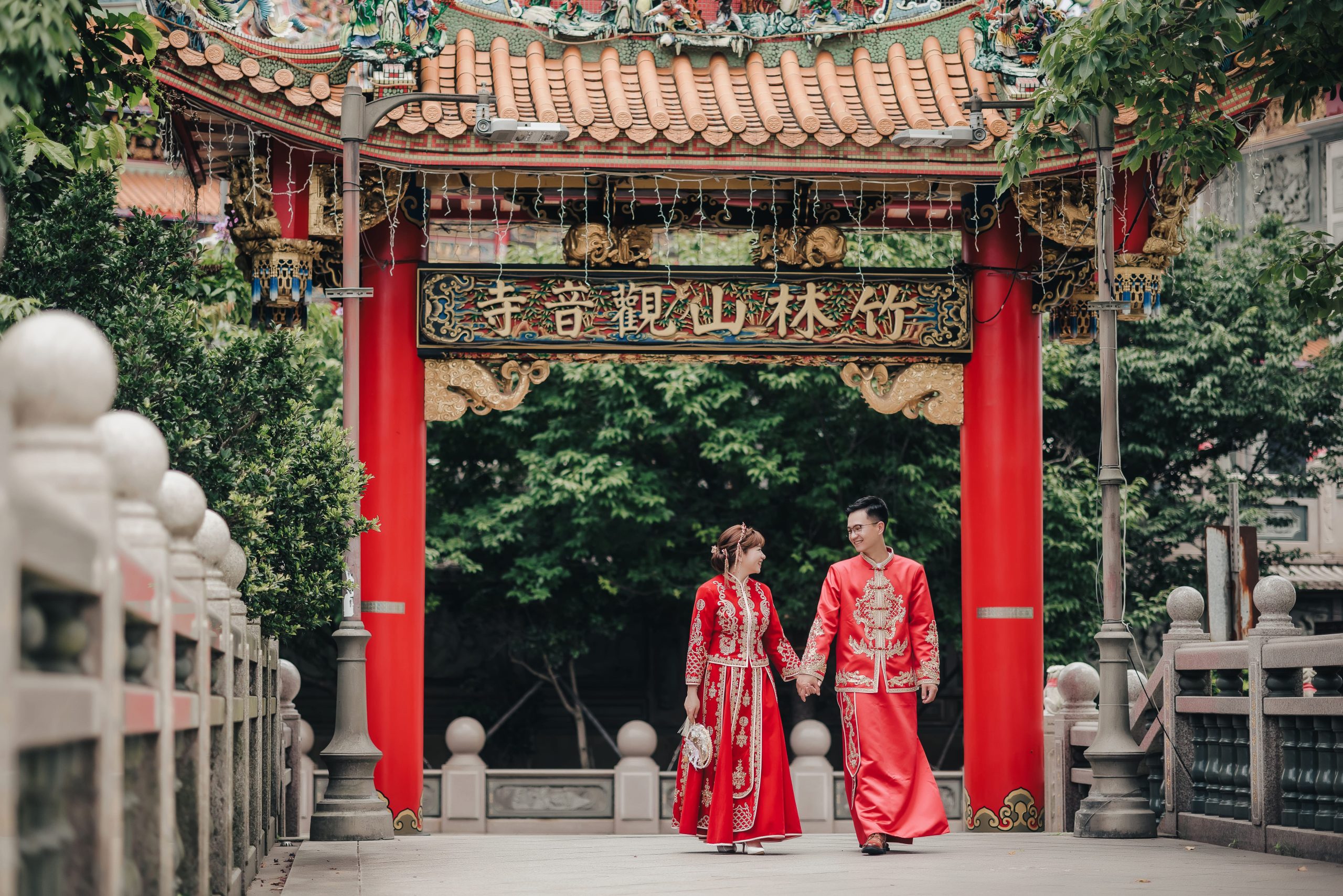 中式婚紗照風格